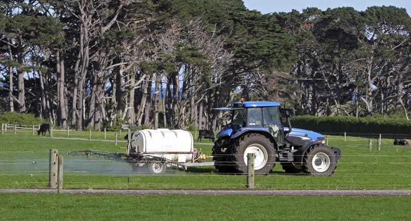 Boom Sprayer Pesticide Application