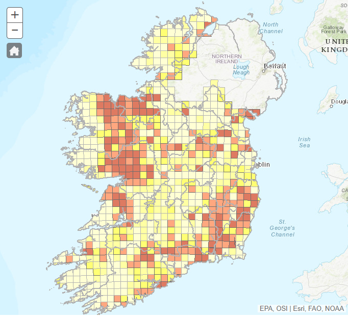 radon map